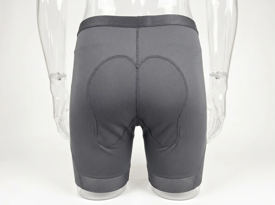 Voyager Pro Comfort Shorts rear view showing Comfort Pad and leg gripper